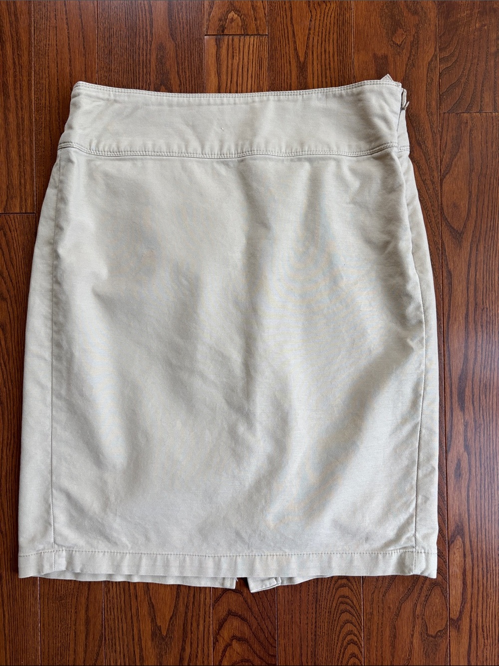 Willi Smith Cream Pencil Skirt